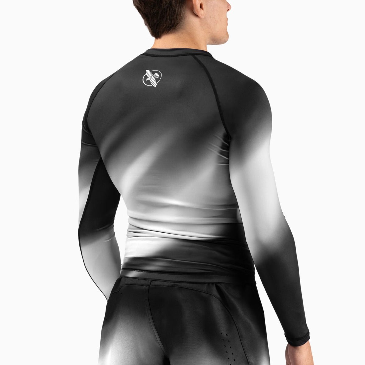 Hayabusa Men´s Apex Nova Long Sleeve Rash Guard - Cosmic Grey