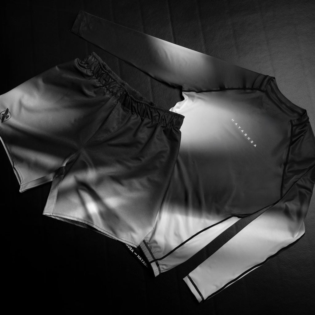 Hayabusa Men´s Apex Nova Long Sleeve Rash Guard - Cosmic Grey