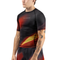 Hayabusa Men´s Apex Nova Short Sleeve Rash Guard - Sunburst Orange